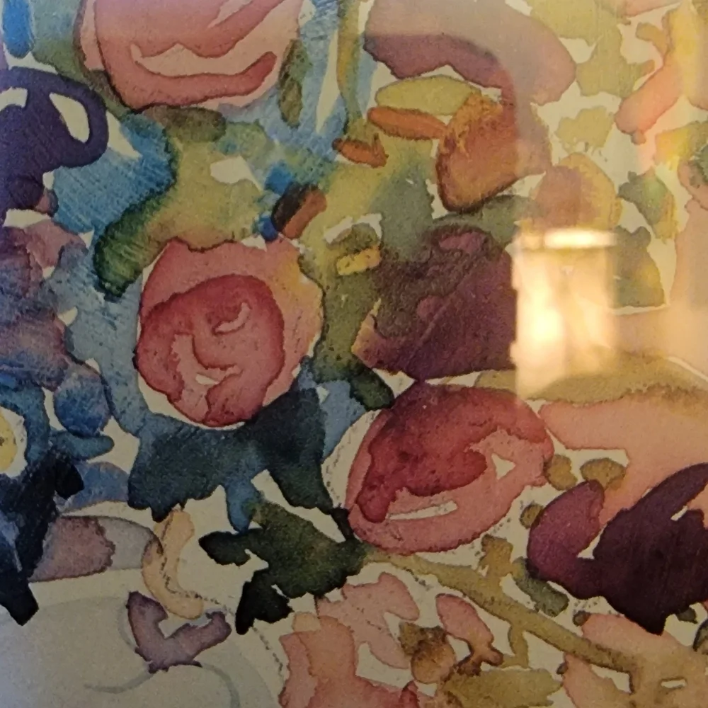 LMHOLD 🌺Framed Watercolor - Picture 5 of 6